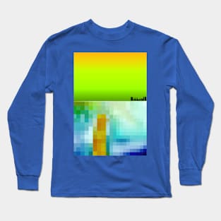 Lemon Lime Horizon Long Sleeve T-Shirt